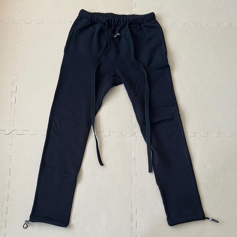 Fear of God Men's Black Luxury Jogger Pants